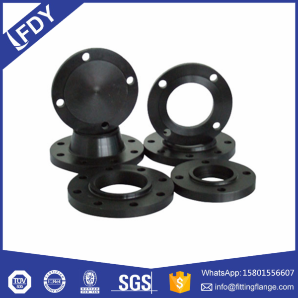 Flangia Tubo 4'' Acciaio Al Carbonio – Collo Saldatura Classe 150 STD 8 Fori – USA