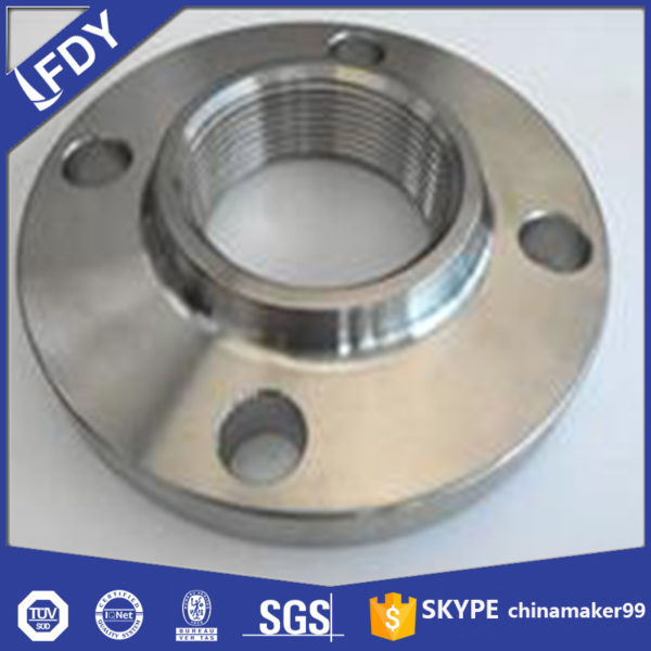 Flangia filettata hubbed in acciaio inox